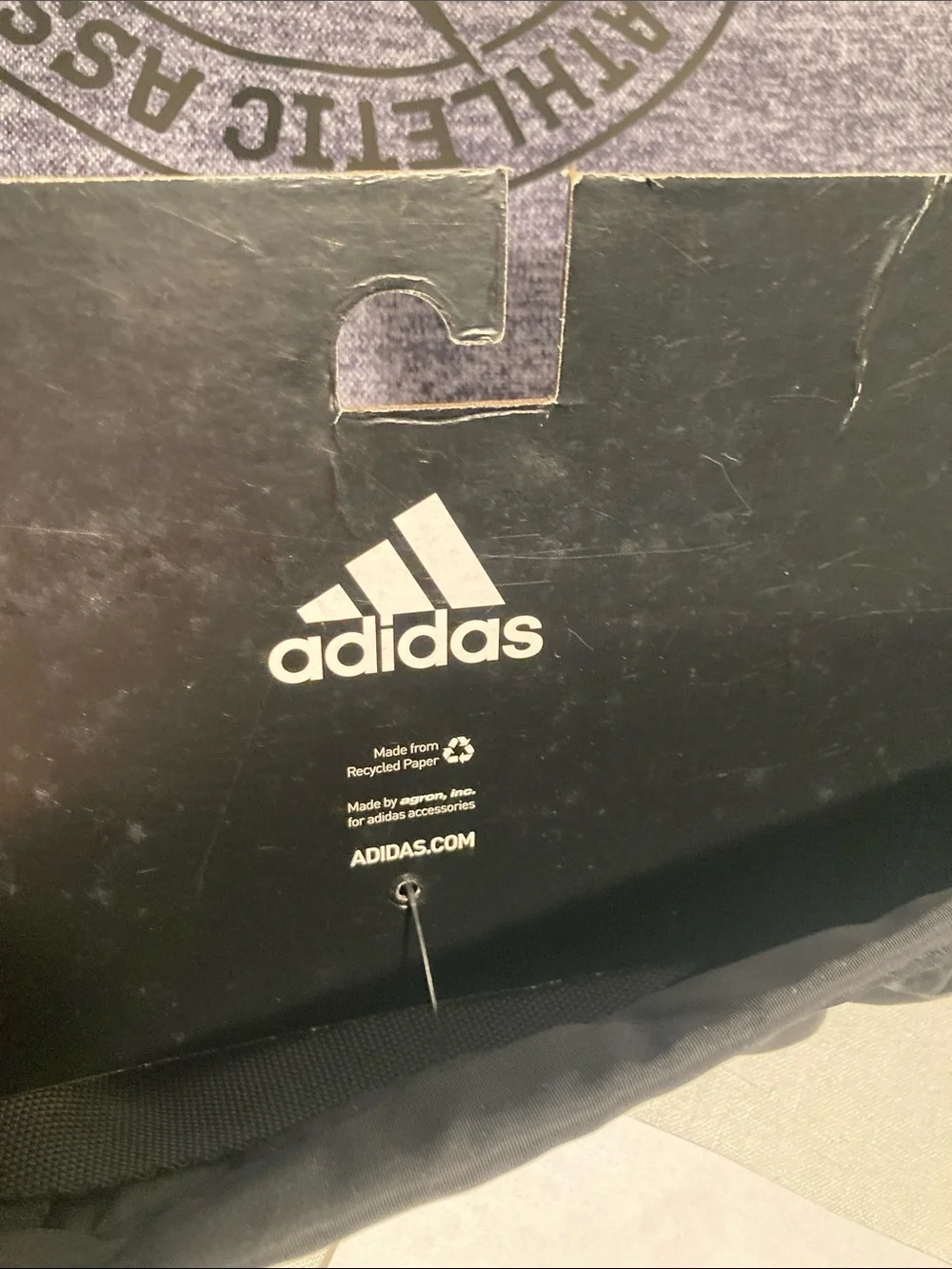 Adidas  Black grey Boston Marathon BAA Amplifier sackpack